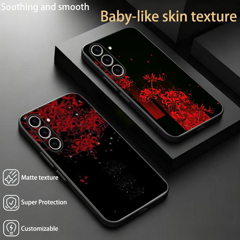 Samsung Galaxy S25 - جراب هاتف بتصميم فني ياباني على
