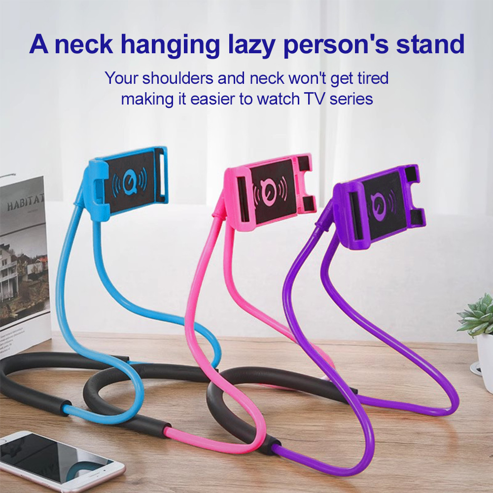 Phone Accessories You Need - حامل هاتف مرن للتعليق حول الرقبة،