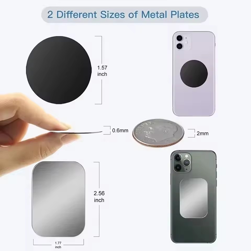 5/10 قطع من لاصقات الأقراص الم - مراجعة Phone Accessories Website وسعره