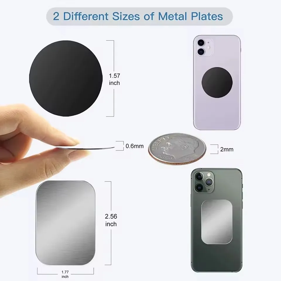 قرص معدني رفيع لاصق من الحديد  - مراجعة Phone Accessories Website وسعره