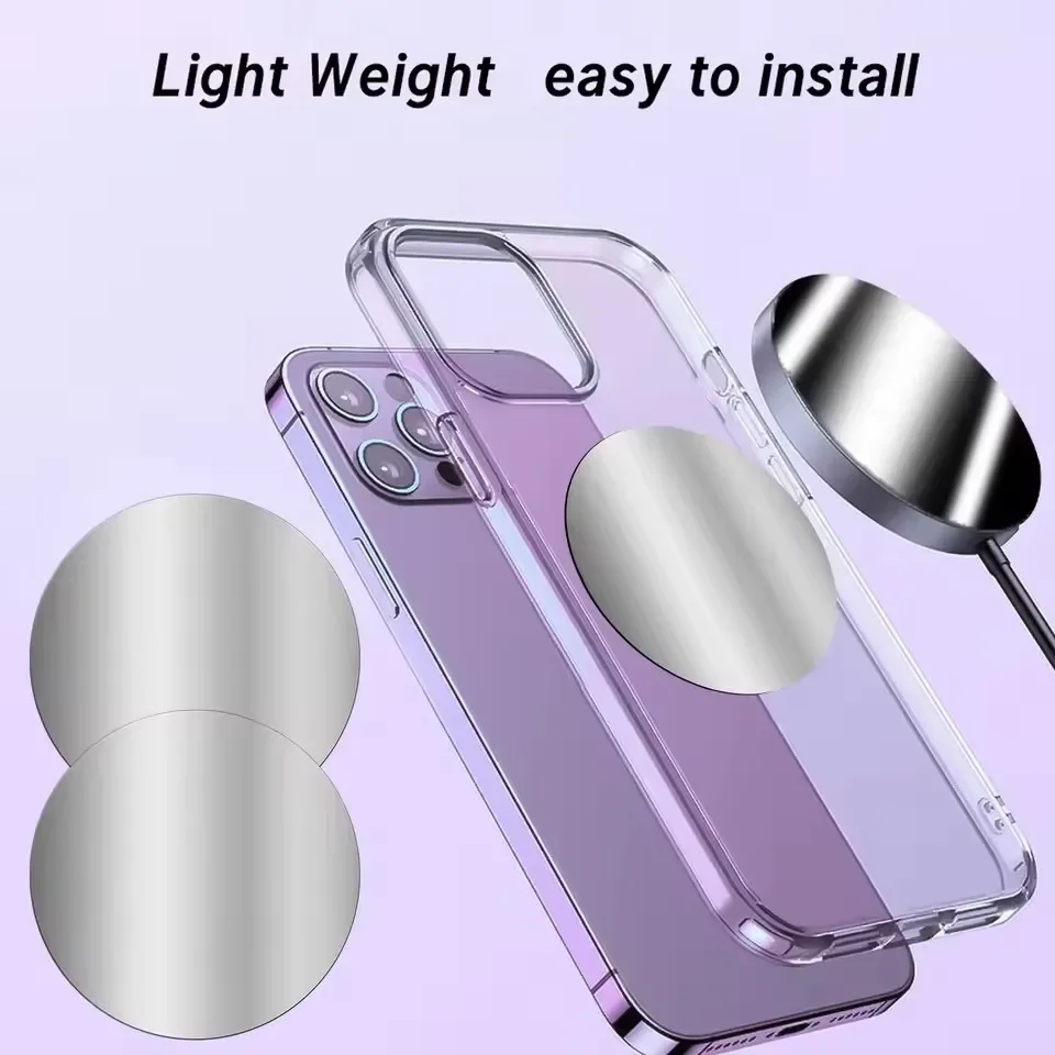 1-5 قطع قرص معدني مغناطيسي 8 س - مراجعة Phone Accessories Website وسعره