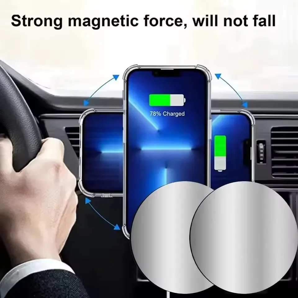 1-5 قطع قرص معدني مغناطيسي 8 س - مراجعة Phone Accessories Website وسعره